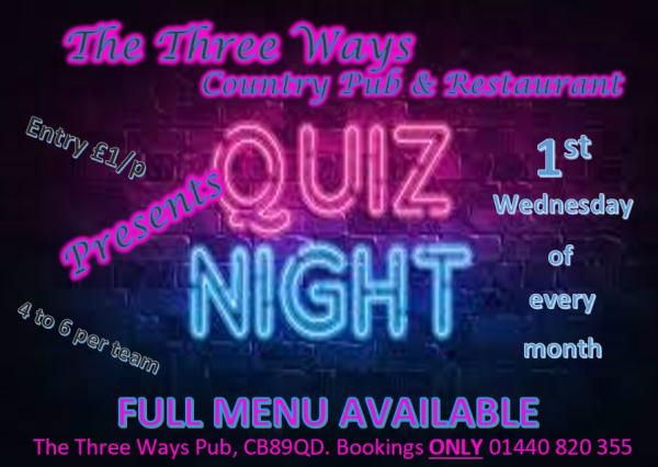 Quiz Night - Large Quiz Night - Large